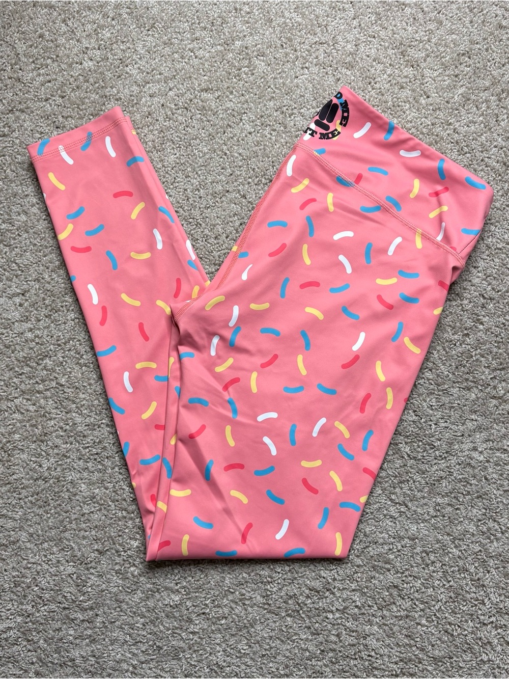 Feed Me Fight Me Sprinkle Leggings